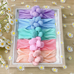 3pcs Flower Jacquard Headband for Baby Girls