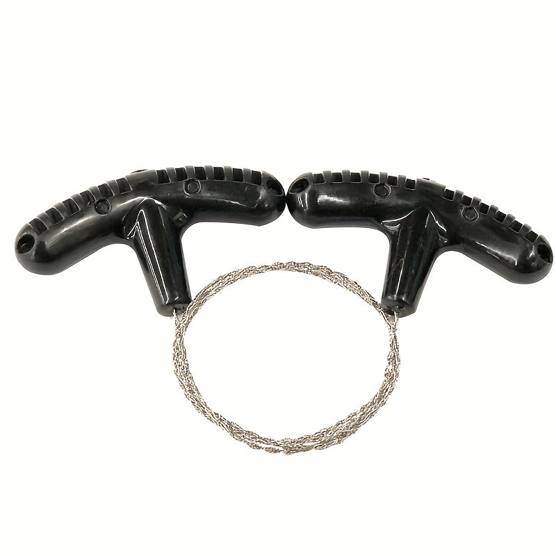 Portable Steel Wire Saw for Camping and Emergencies Lightweight Survival Tool