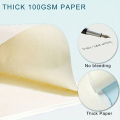 A6 Filler Paper 80 Sheets 160 Pages Blank Loose Leaf Refills