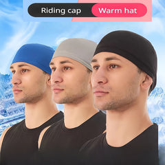 Windproof Fleece Helmet Lining Cap for Cycling