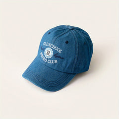 Unisex Adjustable Baseball Cap w/ Letter Embroidery for Sport