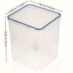 4Pack Large Food Storage Containers 5L BPA-Free Flour Sugar Baking Supplies
