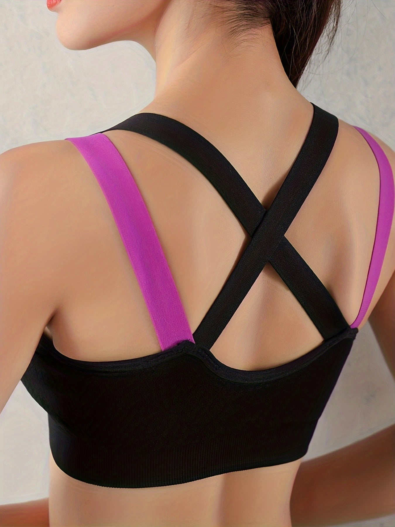 Backless Yoga Workout Sports Bra Breathable Tank