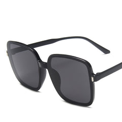 Gradient Square Sunglasses for Women, Large Frame Eyewear