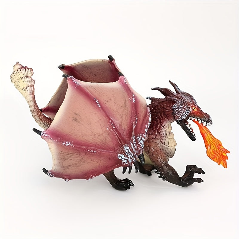 Dragon Animal Model Fire Breathing Toy for Home Decoration