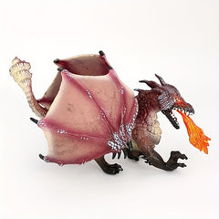 Dragon Animal Model Fire Breathing Toy for Home Decoration
