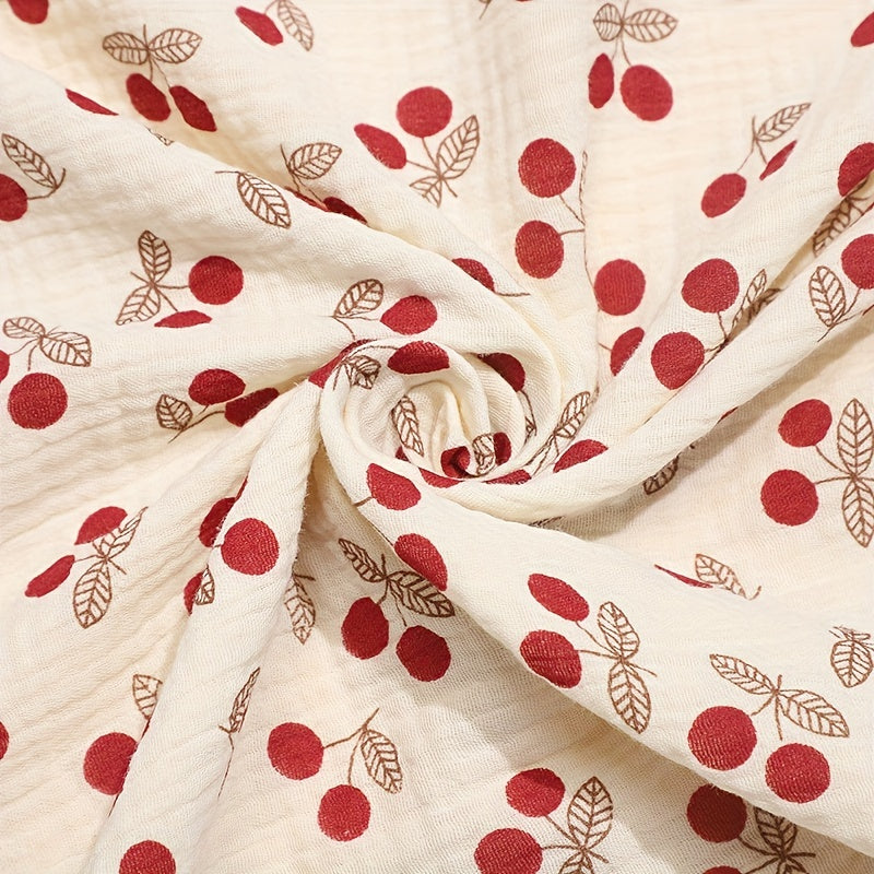 Soft Floral Print Baby Shower Towel for Babies