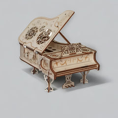 Wooden Piano 3D Puzzle DIY Model Educational Toy Gift