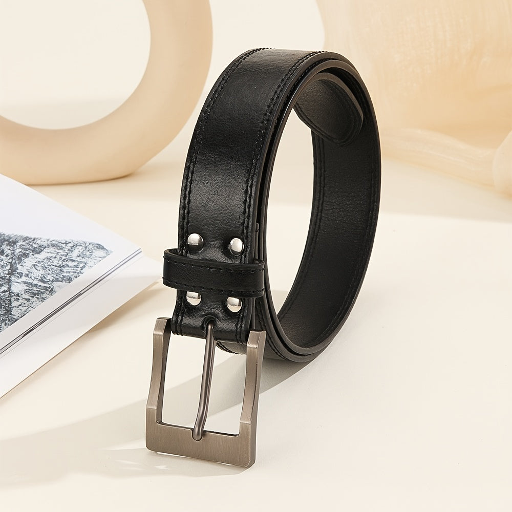 Youthful Men's Decorative Pin Buckle Jeans Belt