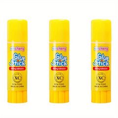 3pcs Solid Glue Stick Student High Viscosity