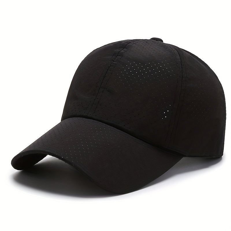 Men's Summer Sun Visor Baseball Cap Mesh Outdoor Sports Quick Dry Cap