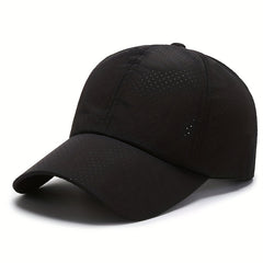 Men's Summer Sun Visor Baseball Cap Mesh Outdoor Sports Quick Dry Cap