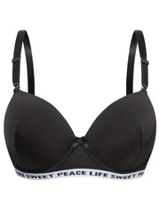 Casual Bra Women's Plus Push Up T shirt Bra