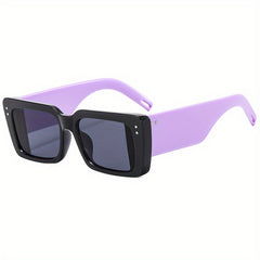 Men's Large Square Frame UV Protection Sunglasses