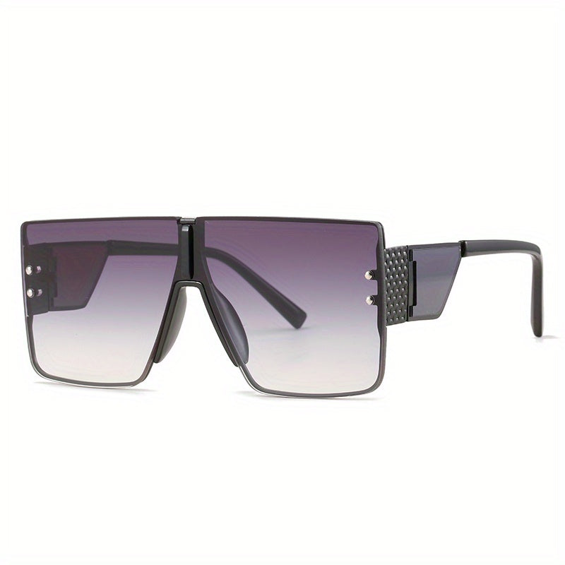 Men's Large Square Sunglasses for Driving Outdoor