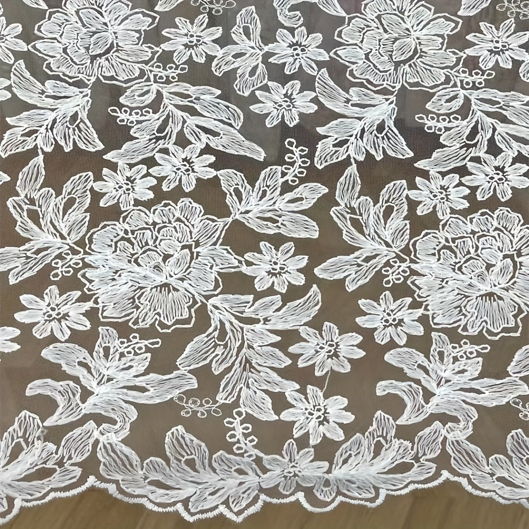 Embroidered Mesh Cardigan Women's Accessories Fabric for Party Wedding