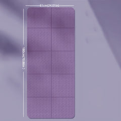 Portable Folding Yoga Mat Non Slip Odor-Free for Home Fitness