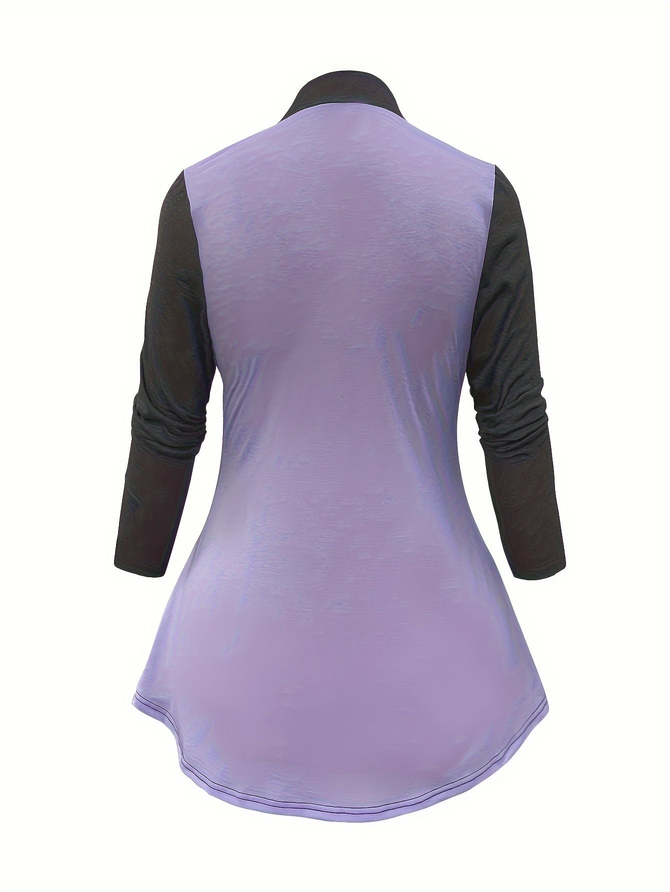 Colorblock High Neck Top & Pants Set
