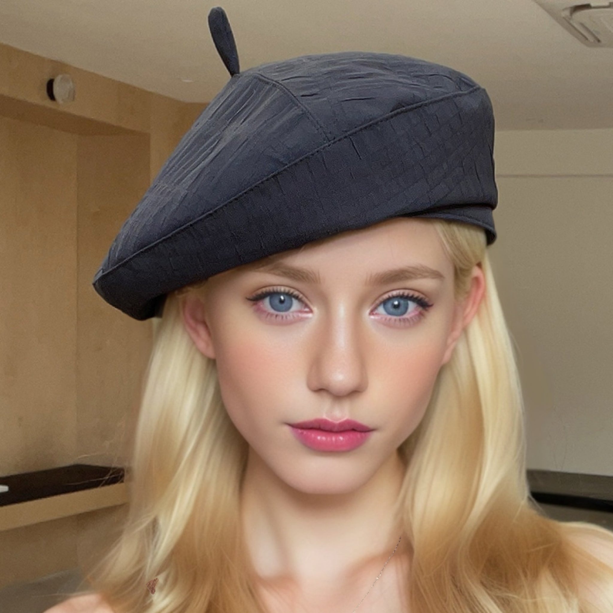 Japanese Style Painter Hat Thin Spring Summer Fashionable Flattering Unisex