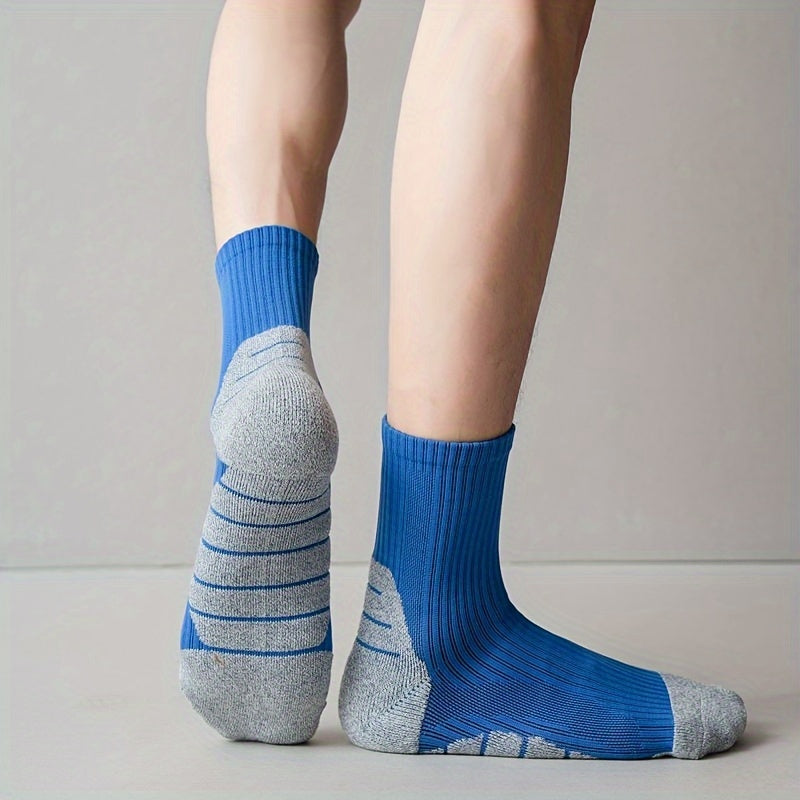 Basketball Socks Mid calf Socks Thick Padded Sweat absorbing Sports Socks