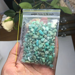 Natural Quartz Chips Crystal Gravels Gem Gravel Chip Polished Tumble Stones 50g