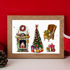 Christmas Halloween Gift Stamp For Card Making DIY Decoration
