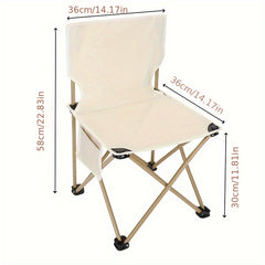 Waterproof Recliner Folding Chair With Side Pocket - Outdoor Fishing Camping