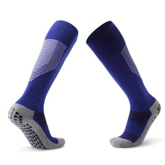 Non Slip Long Sports Socks For Soccer Football Over The Calf