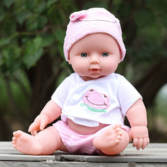 Frog Themed Doll Clothing Set Green & Yellow Outfits Accessories Holiday