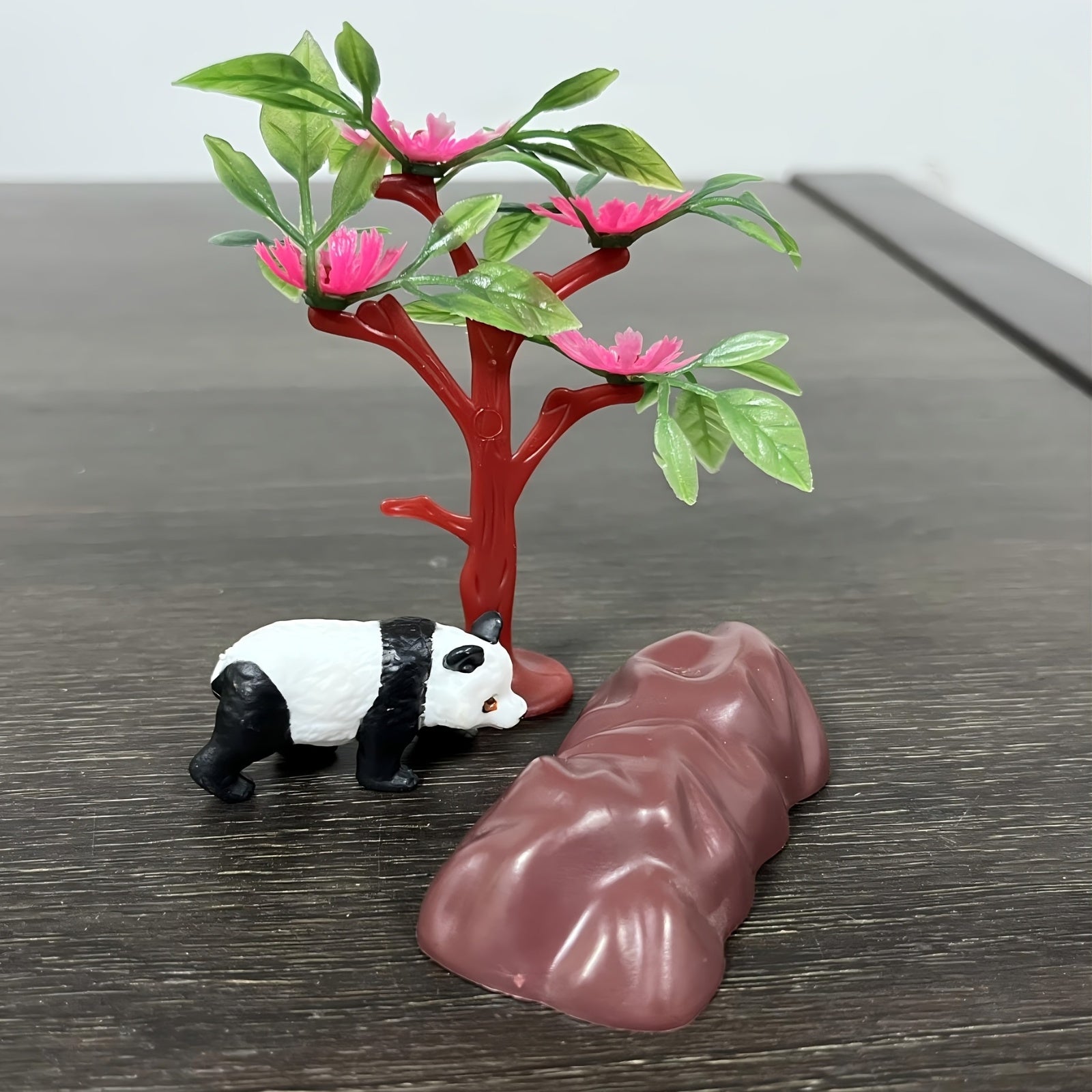 Mini Farm Wild Animal Figures Set Lion Tiger Zebra Giraffe PVC Educational Toy
