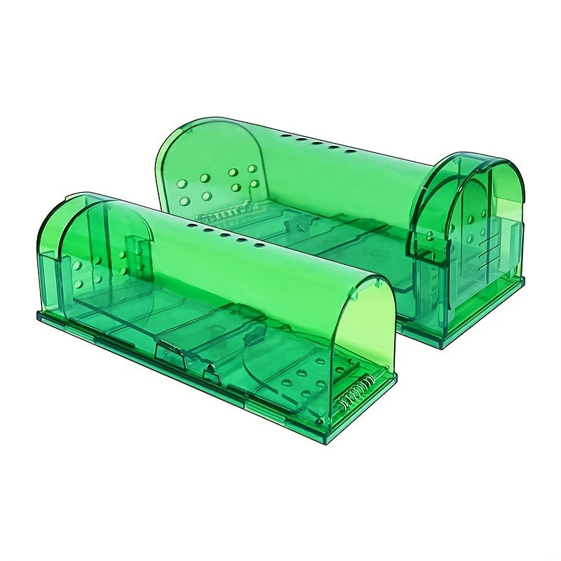 Humane Mouse Trap 2-4pcs ABS Live Catch and Release Safe for Children and Pets