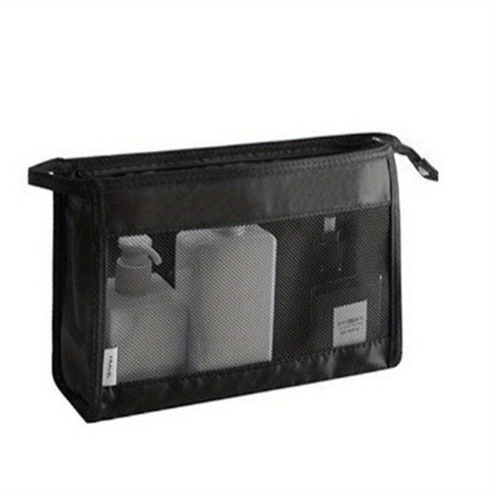Portable Mesh Cosmetic Bag Makeup Storage Bag For Travel