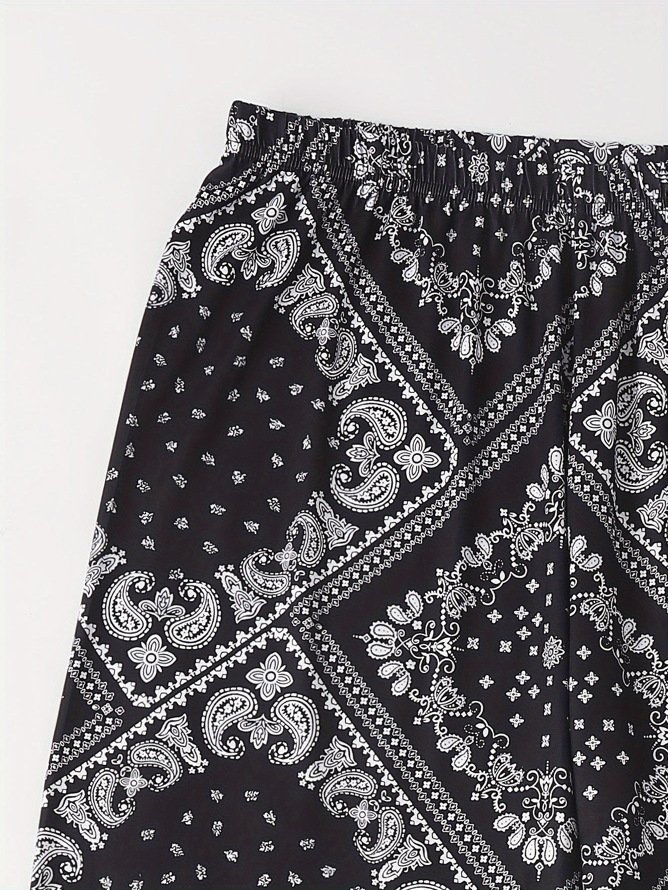 Boho Lounge Bottoms Wide Leg Sleepwear Pants