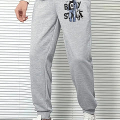 Men's Comfy Drawstring Joggers Loose Fit Pants