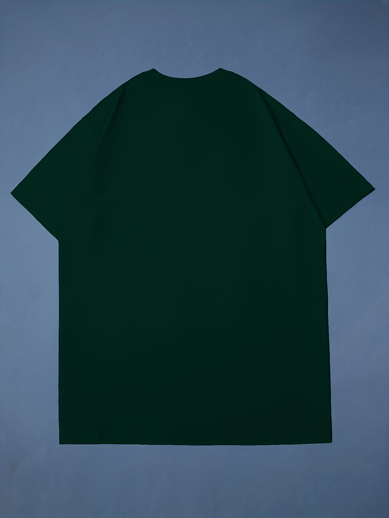 Men's Vintage Crew Neck T Shirt Dark Head Loose Casual Top