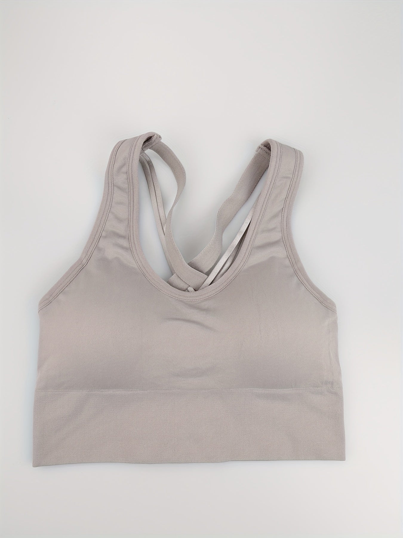 Criss Cross Sports Bra Push Up Shockproof Women's Lingerie