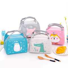 Insulated Lunch Bag Large Capacity Cartoon Pet Design