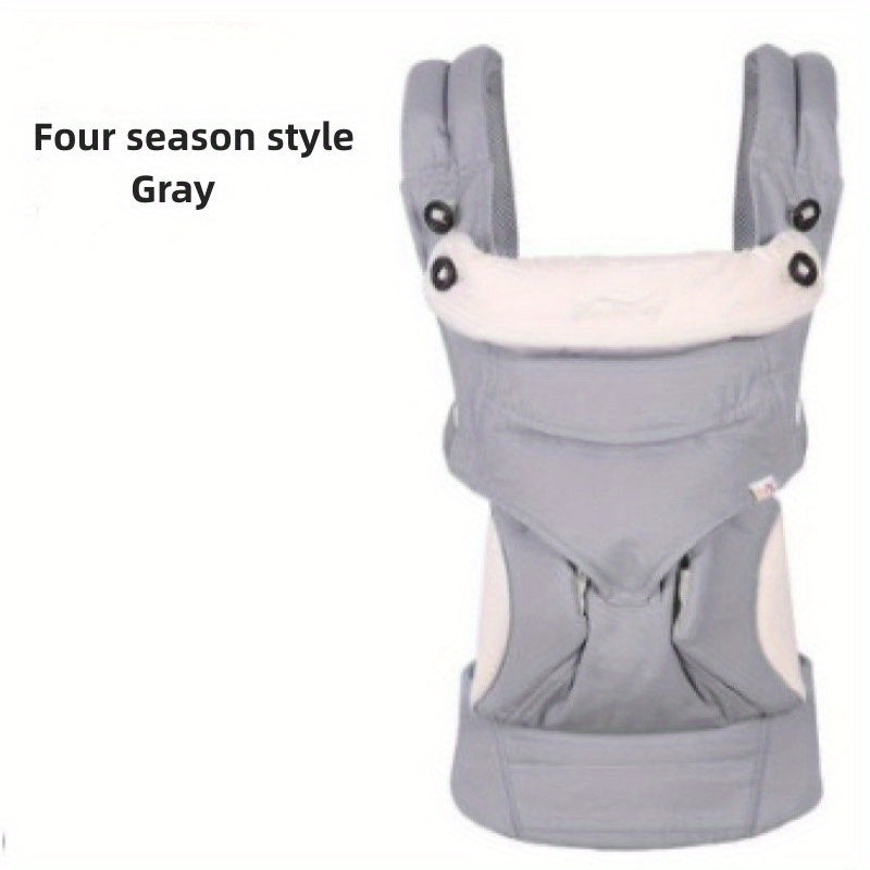 Breathable Baby Strap Children's Back Towel Grey