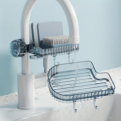 Sink Faucet Storage Rack Multifunctional Drainage Organizer Hanging Rack