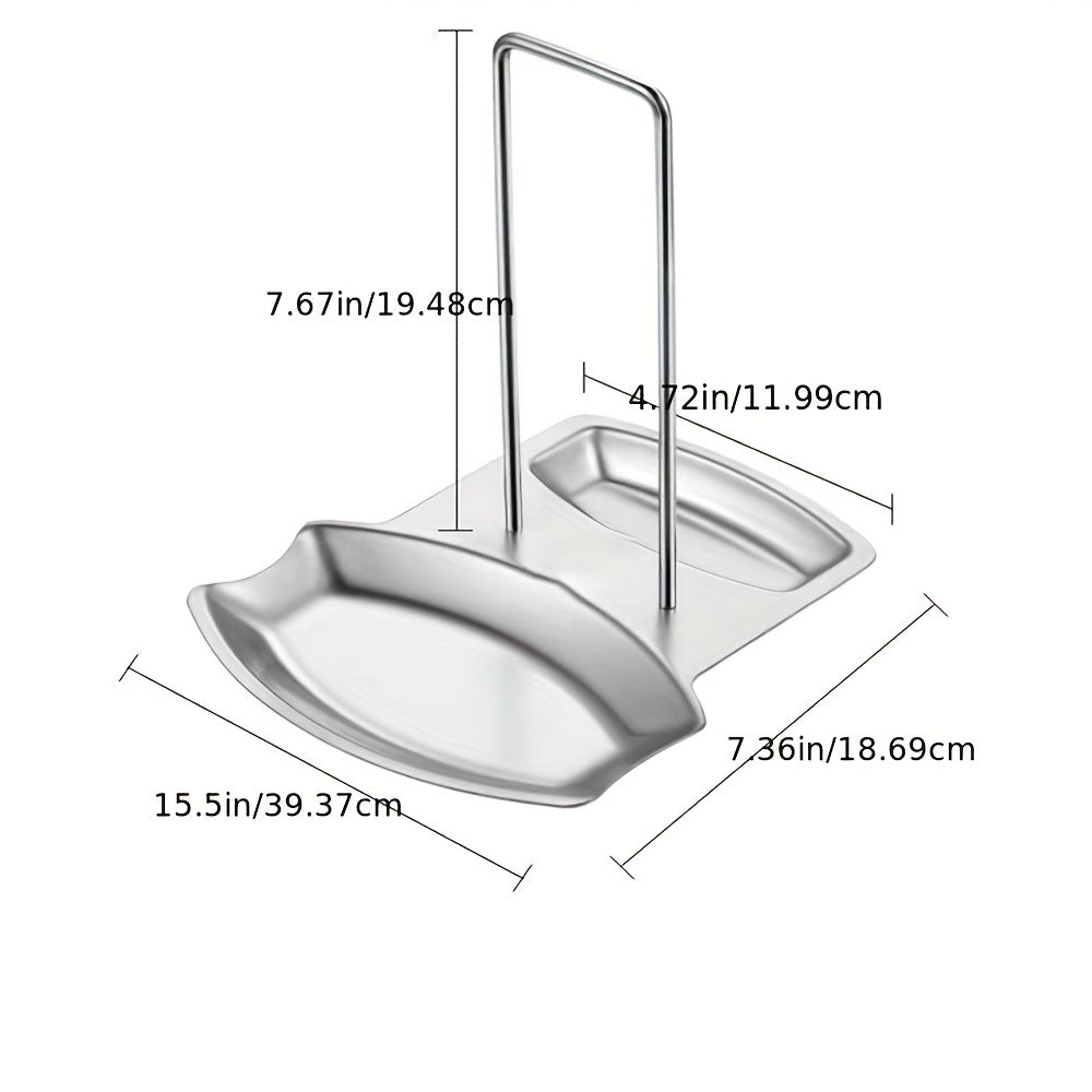 Stainless Steel Lid Rack Stand Spoon Rest