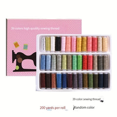 39 Colors Sewing Thread Rainbow Sewing Thread Home Sewing Set