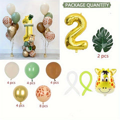 Happy Birthday Balloon Kit - 9 Years Birthday Decoration