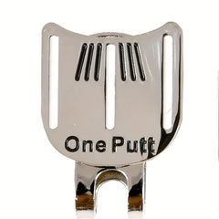 Golf Hat Clip w/ Magnetic Ball Marker Durable Metal Clip Easy Attachment