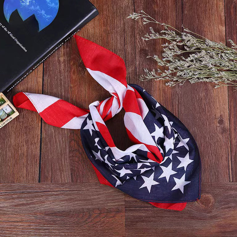 Nation Flag Riding Square Scarf Street Hip hop Headband