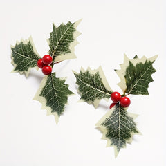 Red Fruit Christmas Tree Decoration DIY Bonsai Branch Plug