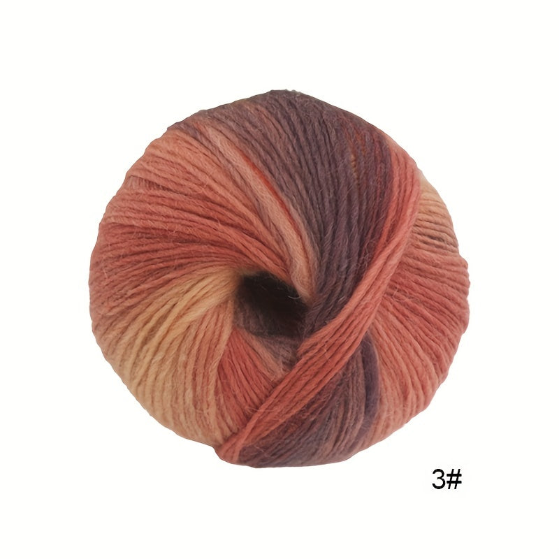 6pcs 100 Wool Hand Knitting Wool Manufacturer Colorful Fancy Knitting Yarn
