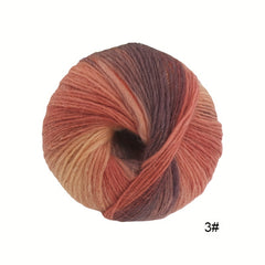 6pcs 100 Wool Hand Knitting Wool Manufacturer Colorful Fancy Knitting Yarn