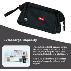Large Capacity Pencil Case Marker Case Handheld Pen Bag Storage Holder