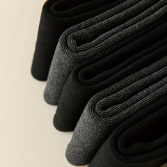 5 Pairs Winter Casual Warm Mid calf Socks