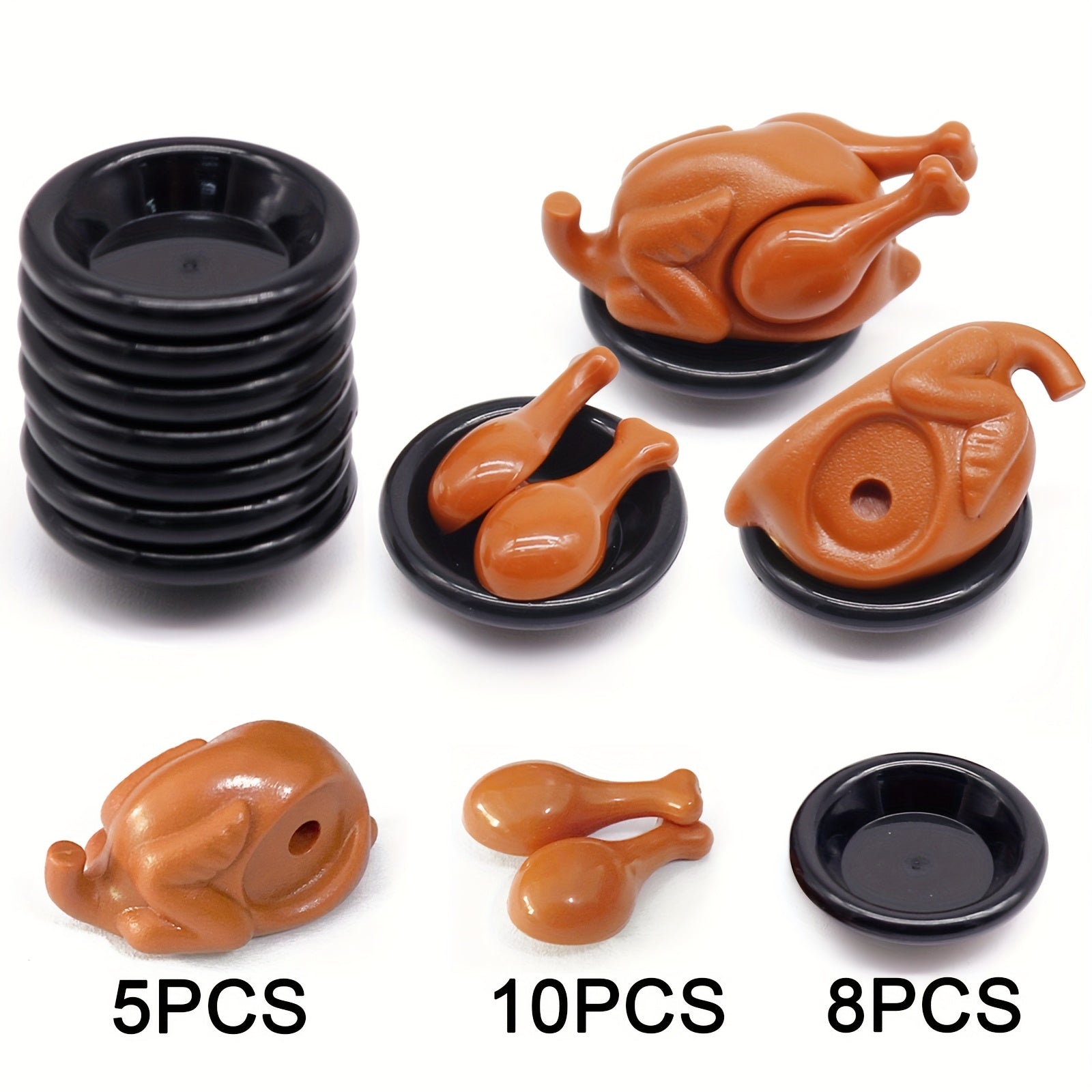 MARUMINE Turkey & Chicken Building Blocks Kit